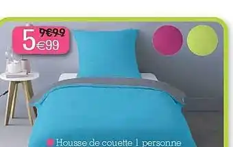 Kandy Housse de couette 1 personne offre