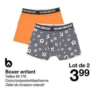 Boxer enfant