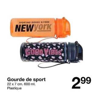 Zeeman Gourde de sport offre