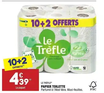 ALDI Papier Toilette Le Trèfle offre