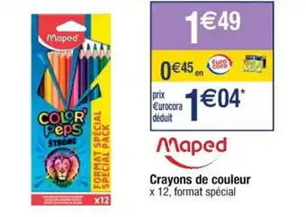 MAPED crayons de couleur