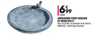 Arbreuvoir Pour Oiseaux Et Insectes