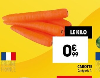 Supeco Carotte offre