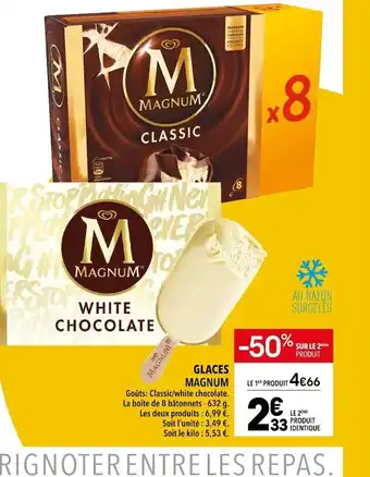 Supeco Magnum Glaces offre