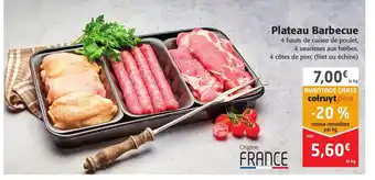 Colruyt Plateau Barbecue offre