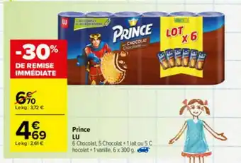 Carrefour Market Prince Lu offre