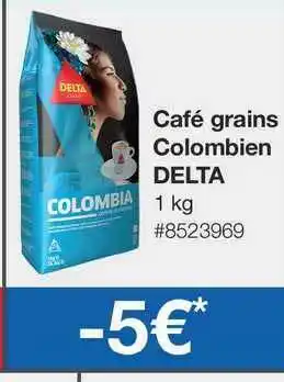 Costco Café Grains Colombien Delta offre