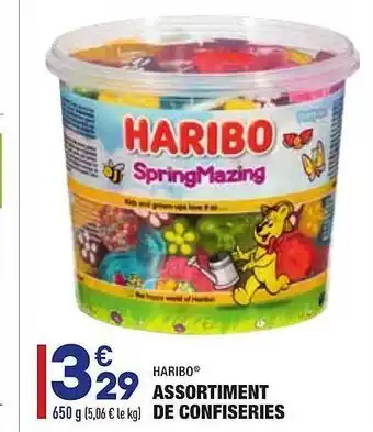 ALDI Assortiment De Confiseries Haribo offre