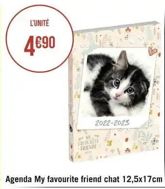 Géant Casino Agenda my favourite friend chat offre