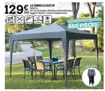La tonnelle easy up