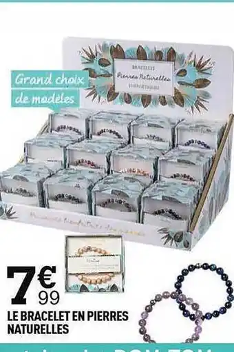 Centrakor Le bracelet en pierres naturelles offre