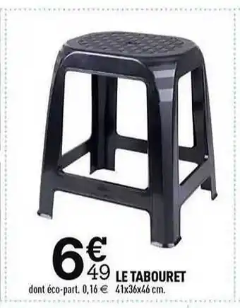Centrakor Le tabouret offre