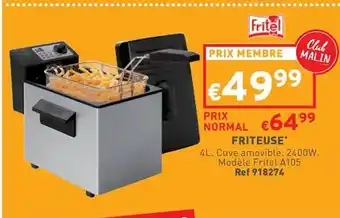Trafic Friteuse fritel offre