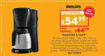 Machine à café philips