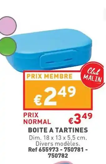 BoĂźte Ă tartines