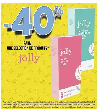Géant Casino Produits jolly offre