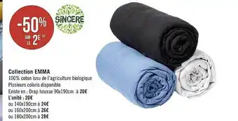 Géant Casino Collection emma sincère offre
