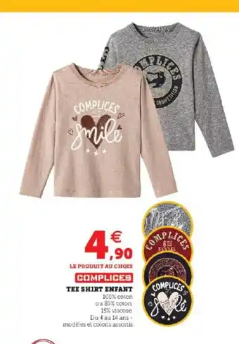 Super U Tee Shirt Enfant offre