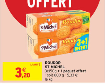 Intermarché Roudor st michel offre