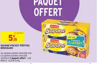 Intermarché Savane pocket pépites brossard offre
