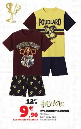 Super U Harry Potter Pyjashort garcon offre