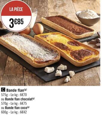 Géant Casino Bande flan offre