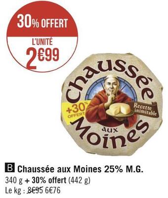 Géant Casino Chaussée aux moines chaussée aux moines 25% m.g. offre