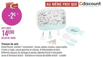Cdiscount trousse de soin