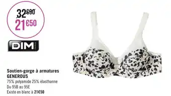 Dim soutien-gorge à armatures generous