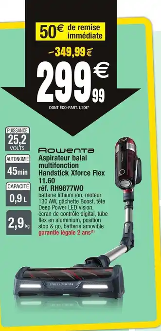 Migros Aspirateur balai multifonction handstick xforce flex offre
