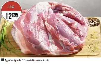 Géant Casino Agneau épaule semi-désossée à rotir offre
