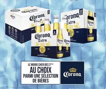 Géant Casino Corona bon plan sur une sélection de bières de la marque corona offre