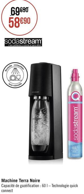 Sodastream machine terra noire