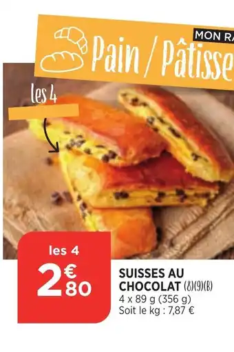 Bi1 Suisses au chocolat offre