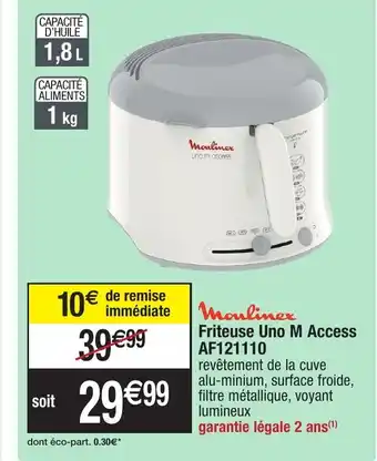 Migros Friteuse uno m access offre
