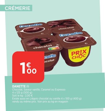 Bi1 Danette offre