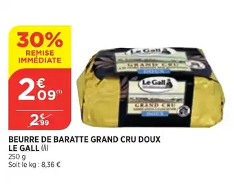 Beurre de baratte grand cru doux le gall