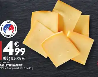 ALDI Raclette Nature offre