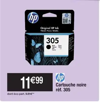 Migros Cartouche noire offre