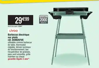 Migros Barbecue électrique sur pieds offre