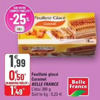 G20 Feuilleté glacé caramel offre