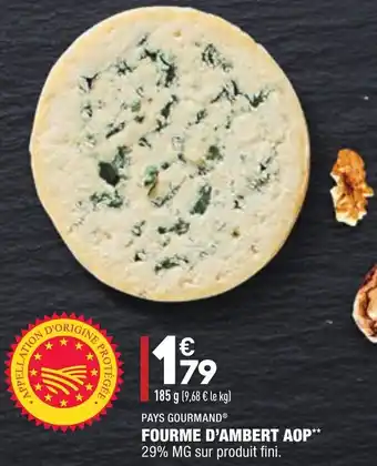 ALDI Fourme D'Ambert AOP offre