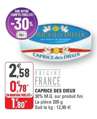 Caprice des dieux