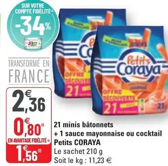 21 Minis bâtonnets