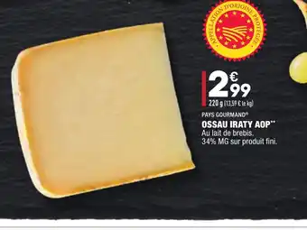 ALDI Ossau Iraty AOP offre