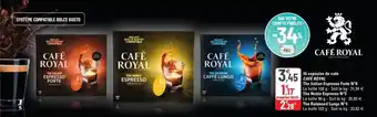 G20 16 capsules de café offre