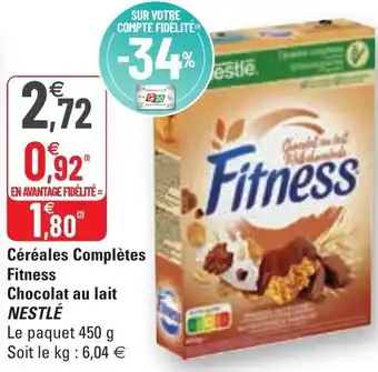 G20 Céréales Complètes Fitness offre