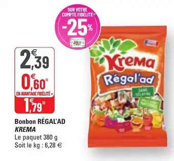 Bonbon Régal'Ad Krema