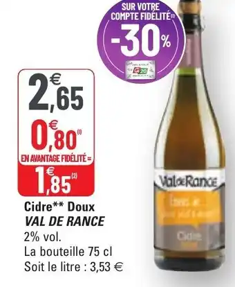 Cidre Doux Val De Rance