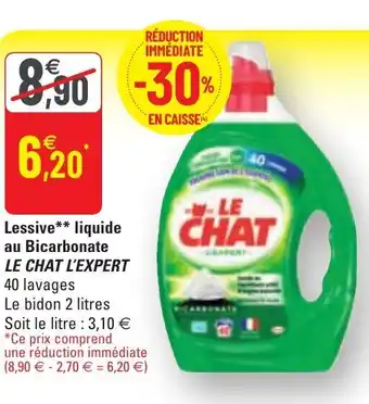 G20 Lessive Liquide Au Bicarbonate offre